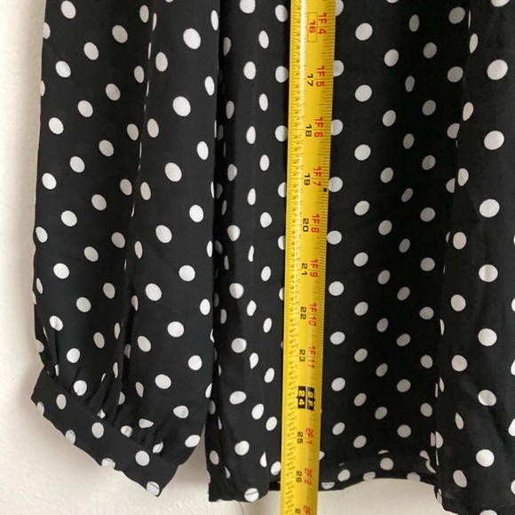 New Adrianna Papell women’s polkadot top - Picture 6 of 8